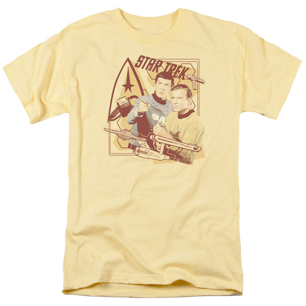 Star Trek Shoot That Thing Mens T Shirt Banana