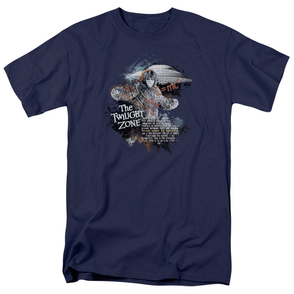 Twilight Zone Science&superstition Mens T Shirt Navy