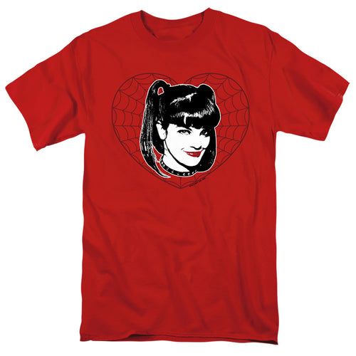 Ncis Abby Heart Mens T Shirt Red