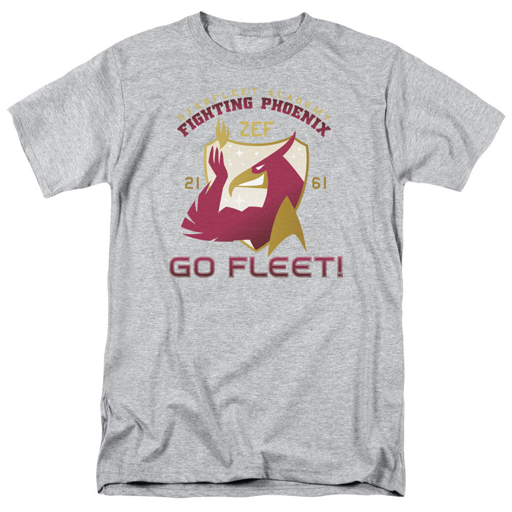 Star Trek Fighting Phoenix Mens T Shirt Athletic Heather