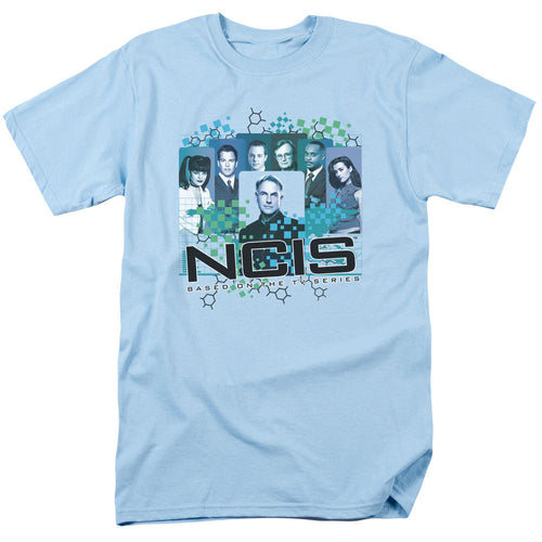 Ncis Cast Mens T Shirt Light Blue