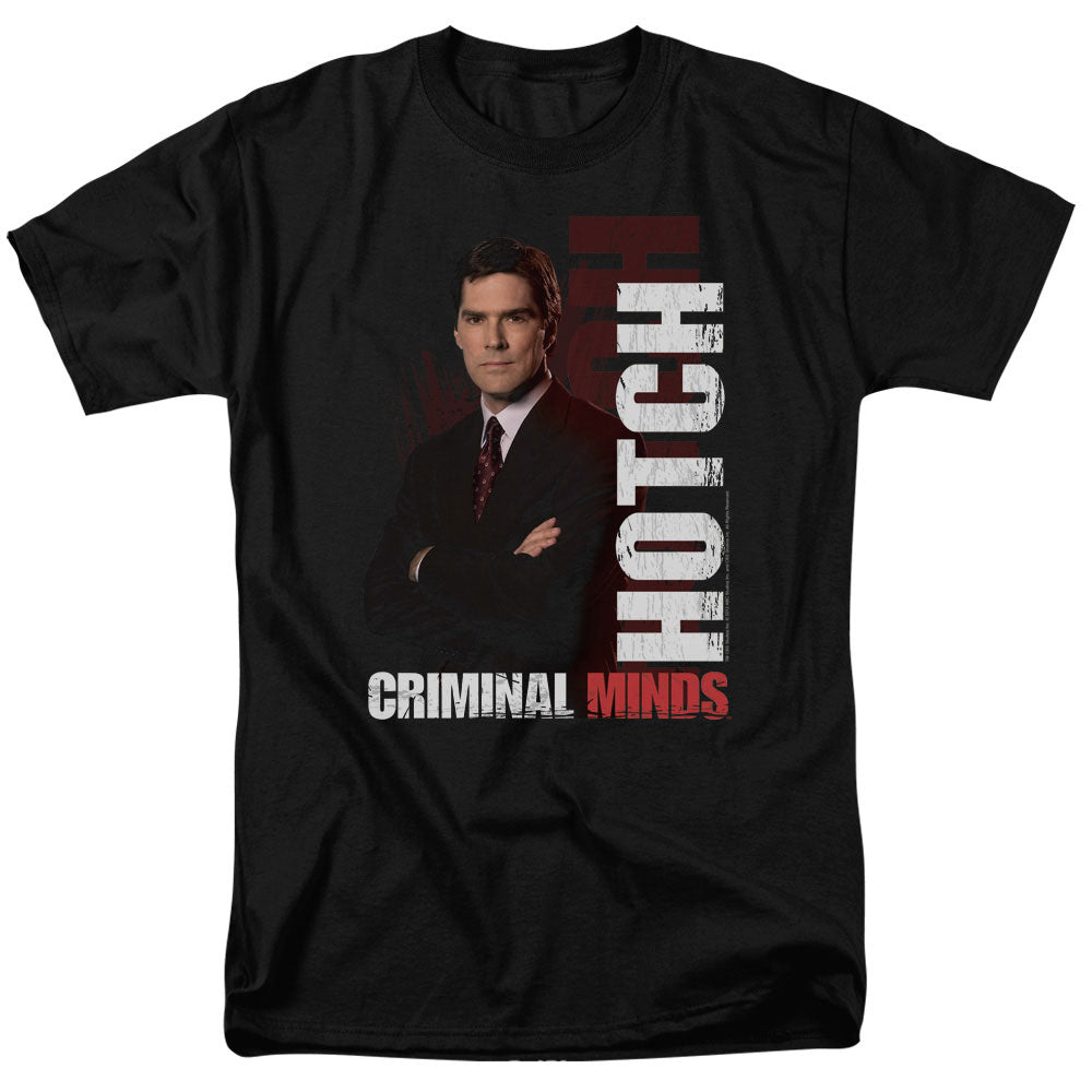 Criminal Minds Hotch Mens T Shirt Black