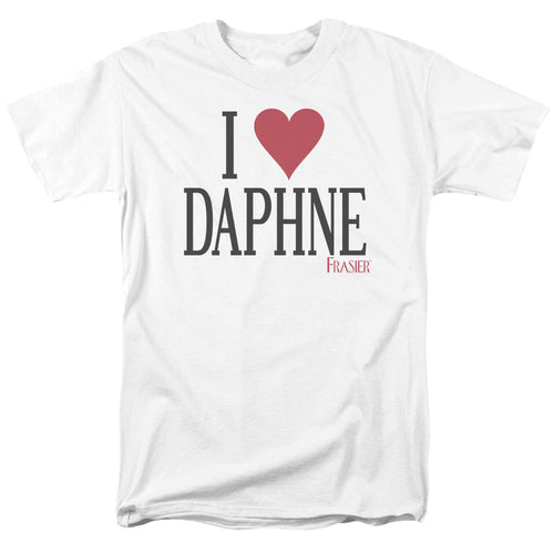 Frasier I Heart Daphne Mens T Shirt White