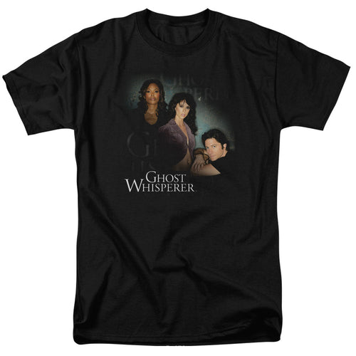 Ghost Whisperer Diagonal Cast Mens T Shirt Black