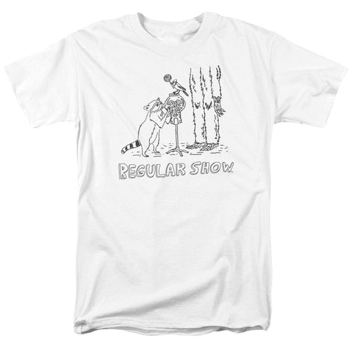 The Regular Show Tattoo Art Mens T Shirt White