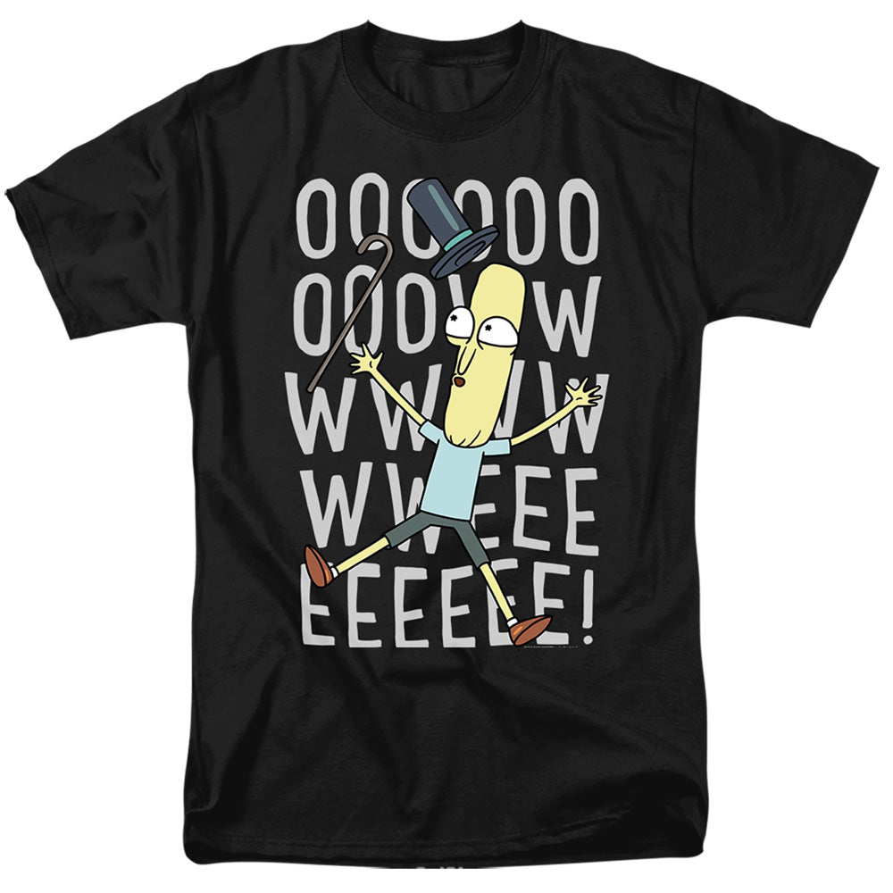 Rick And Morty Oowweeeee Mens T Shirt Black