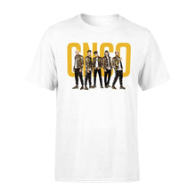 Load image into Gallery viewer, CNCO Band Photo White Mens T Shirt
