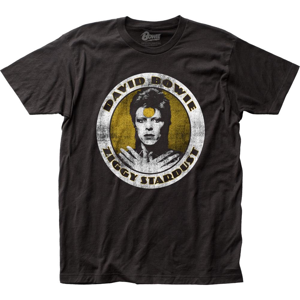 David Bowie Ziggy Stardust Mens T Shirt Black