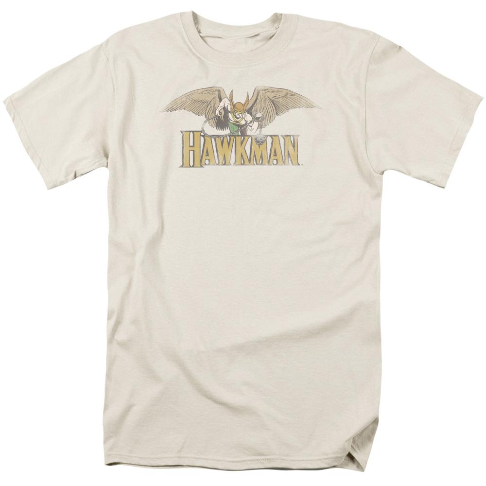 DC Comics Hawkman Mens T Shirt Sand