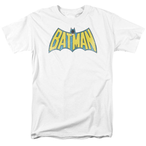 DC Comics Classic Batman Logo Mens T Shirt White