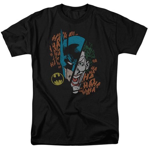 DC Comics Broken Visage Mens T Shirt Black