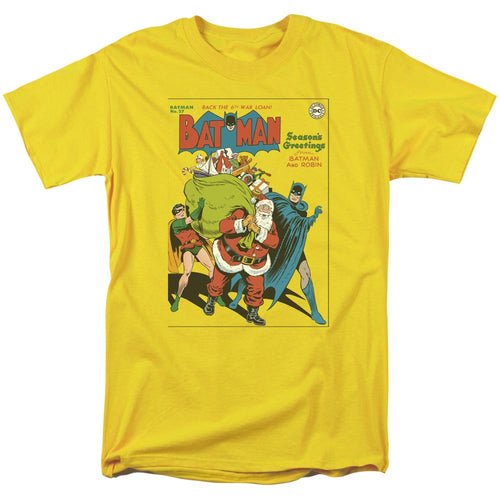 DC Comics Cover No. 27 Mens T Shirt Yellow