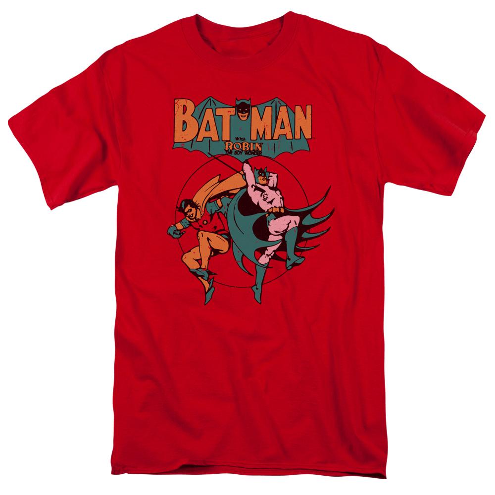 DC Comics Starling Shock Mens T Shirt Red