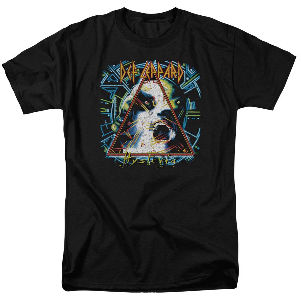 Def Leppard Hysteria Mens T Shirt Black