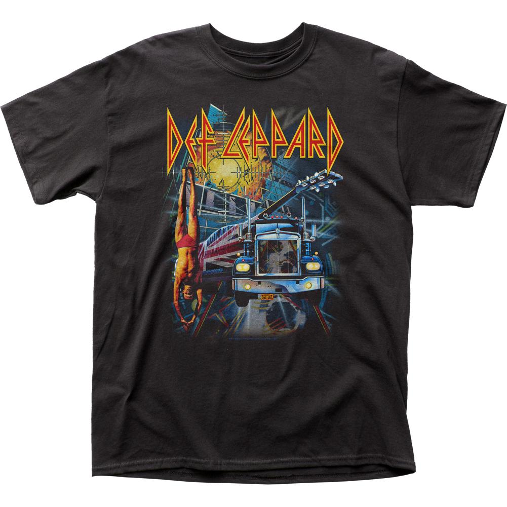 Def Leppard Box Set Mens T Shirt Black