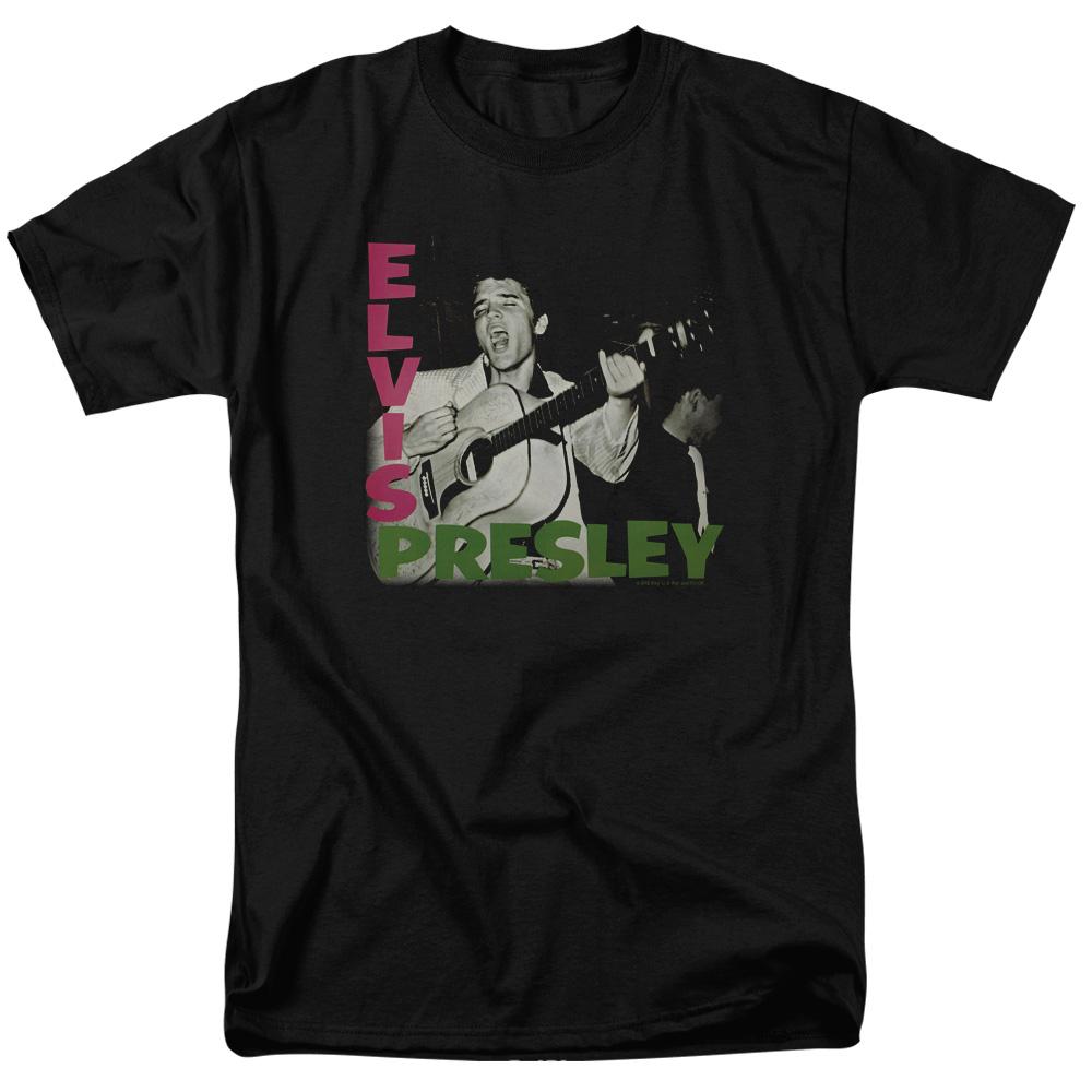 Elvis Presley Elvis Presley Album Mens T Shirt Black