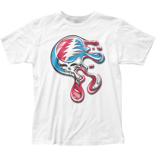 Grateful Dead Liquid Mens T Shirt White