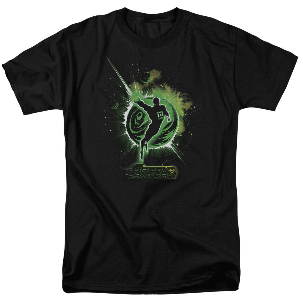 Green Lantern Shadow Lantern Mens T Shirt Black