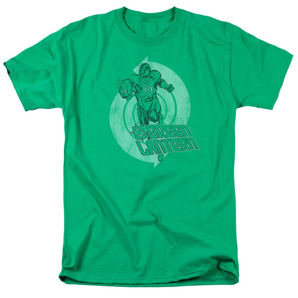 Green Lantern Power Mens T Shirt Kelly Green