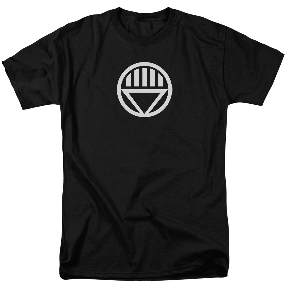 Green Lantern Black Lantern Logo Mens T Shirt Black