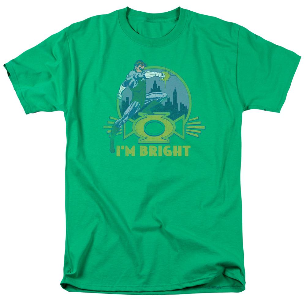 Green Lantern Im Bright Mens T Shirt Kelly Green