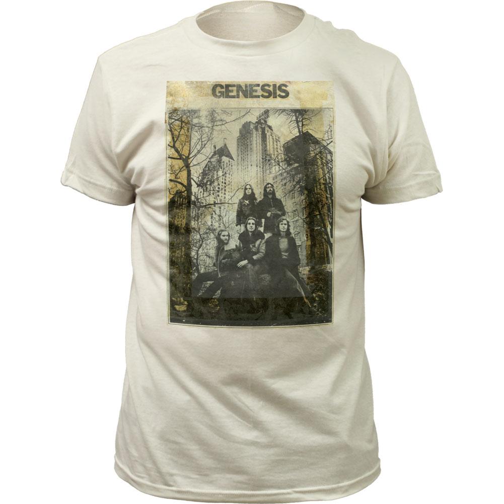 Genesis New York City Mens T Shirt Natural