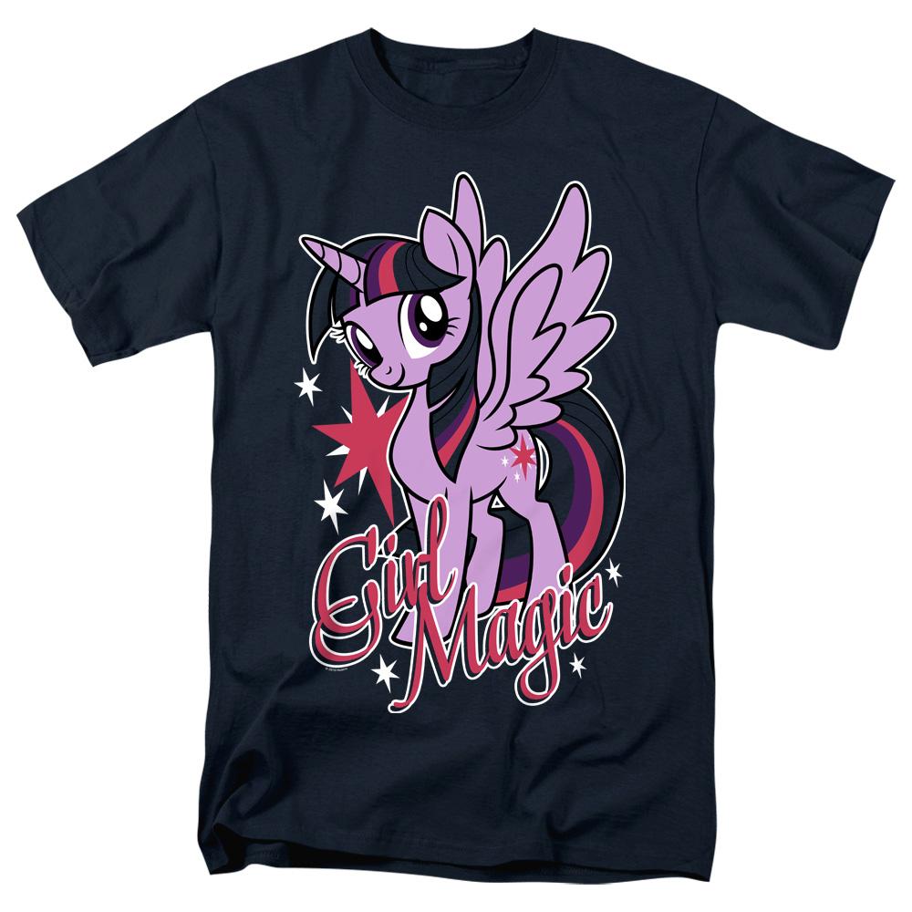 My Little Pony Tv Girl Magic Mens T Shirt Navy Blue