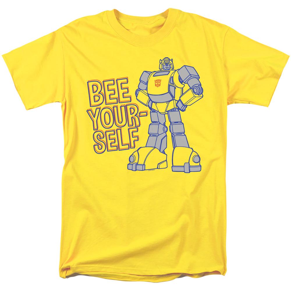 Transformers Bee Yourself Mens T Shirt Yellow