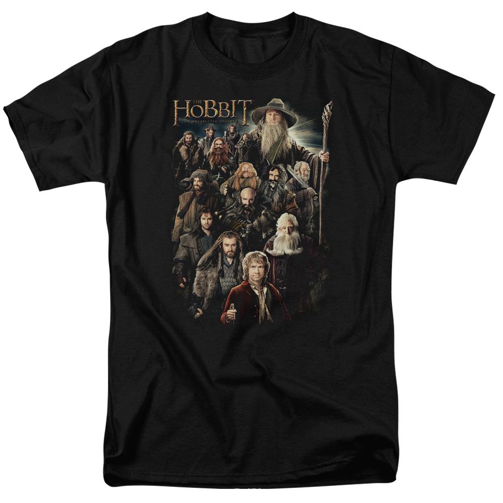 The Hobbit Somber Company Mens T Shirt Black