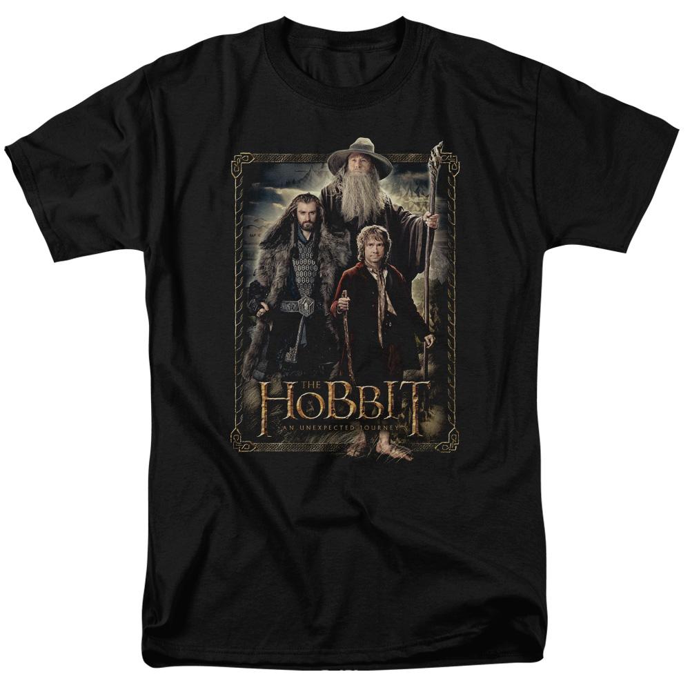 The Hobbit the Three Mens T Shirt Black