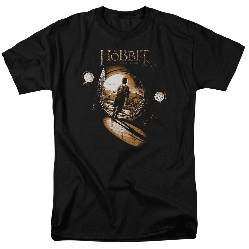 The Hobbit The Hobbit Hole Mens T Shirt Black
