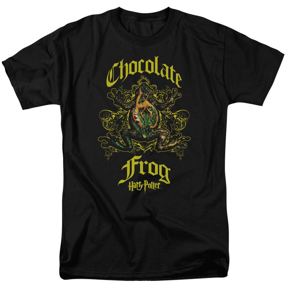Harry Potter Chocolate Frog Mens T Shirt Black