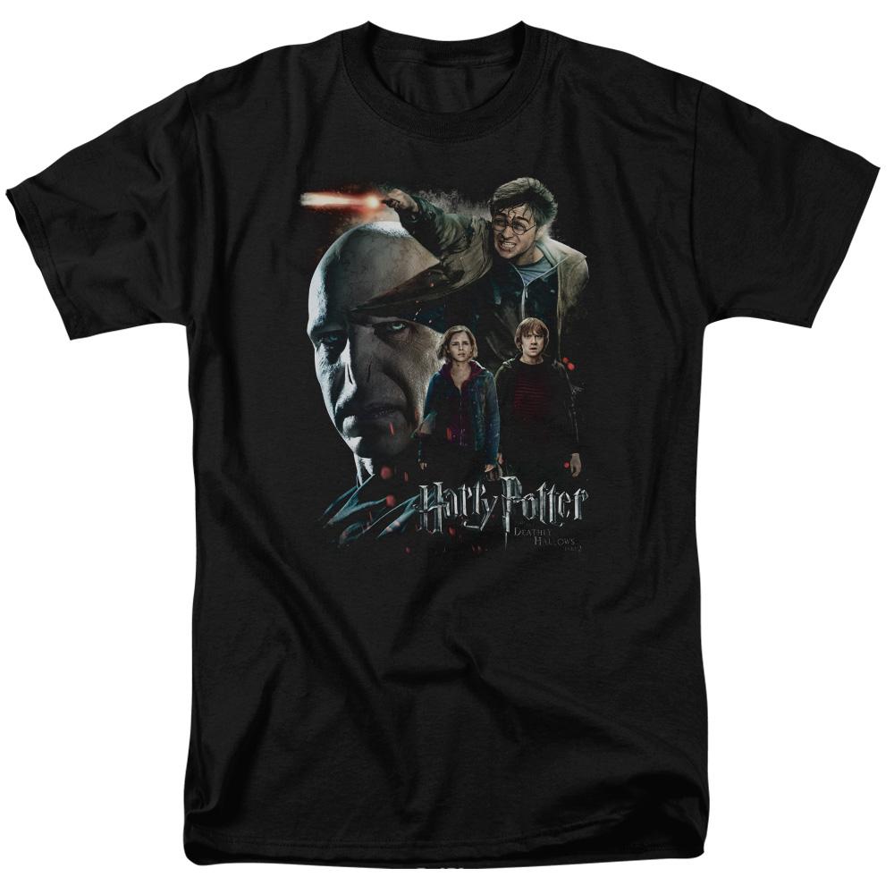 Harry Potter Final Fight Mens T Shirt Black