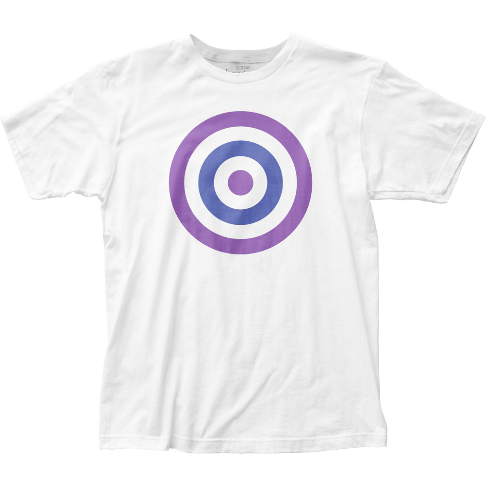 Hawkeye Bullseye White Mens T Shirt White