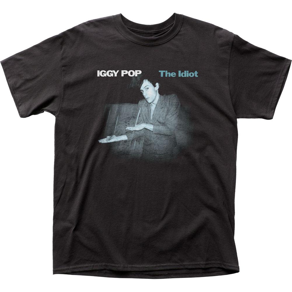 Iggy Pop The Idiot Mens T Shirt Black