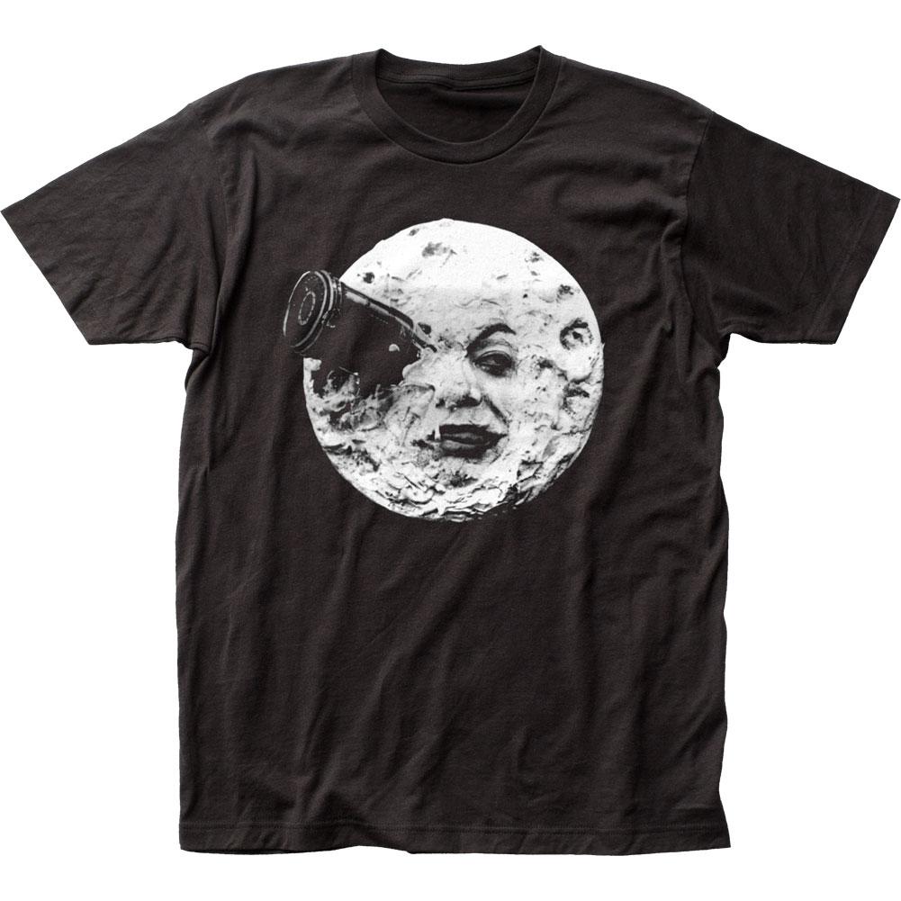 A Trip to the Moon Mens T Shirt Black