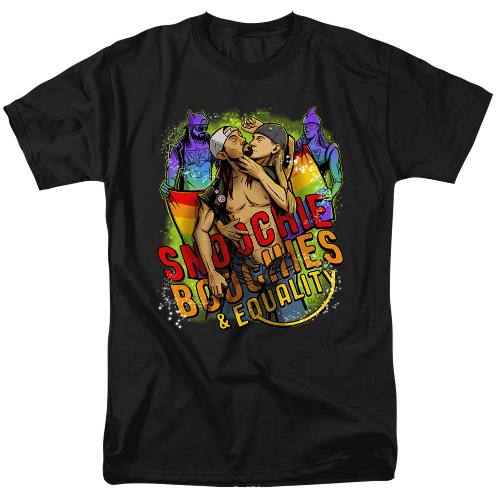 Jay and Silent Bob Oochie Boochies and Equality Mens T Shirt Black