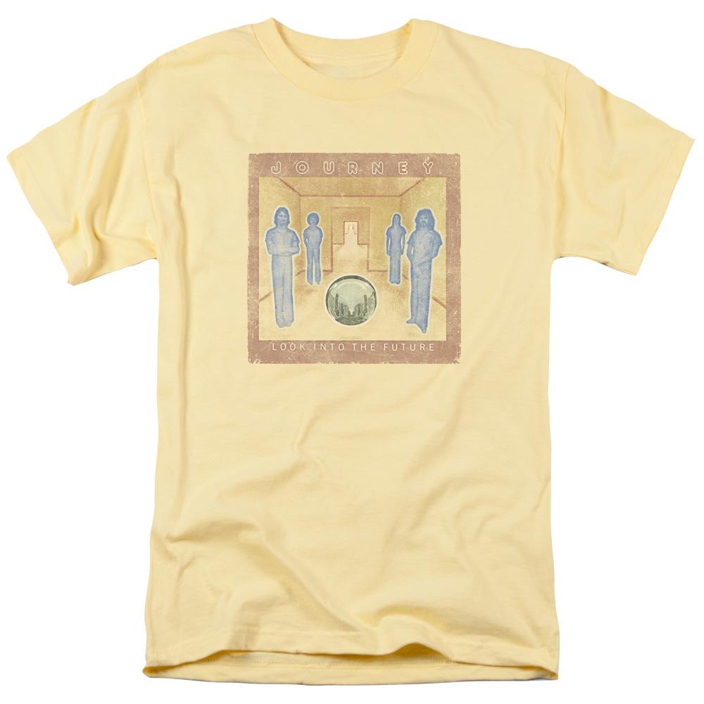 Journey Look Cover Mens T Shirt Yellow