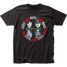 Load image into Gallery viewer, KISS Dynasty Tour Mens T Shirt Black
