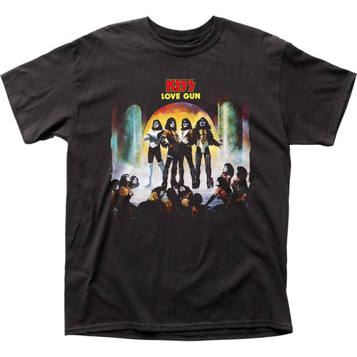 KISS Love Gun Mens T Shirt Black