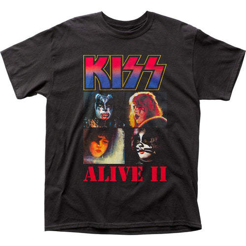 KISS Alive II Mens T Shirt Black