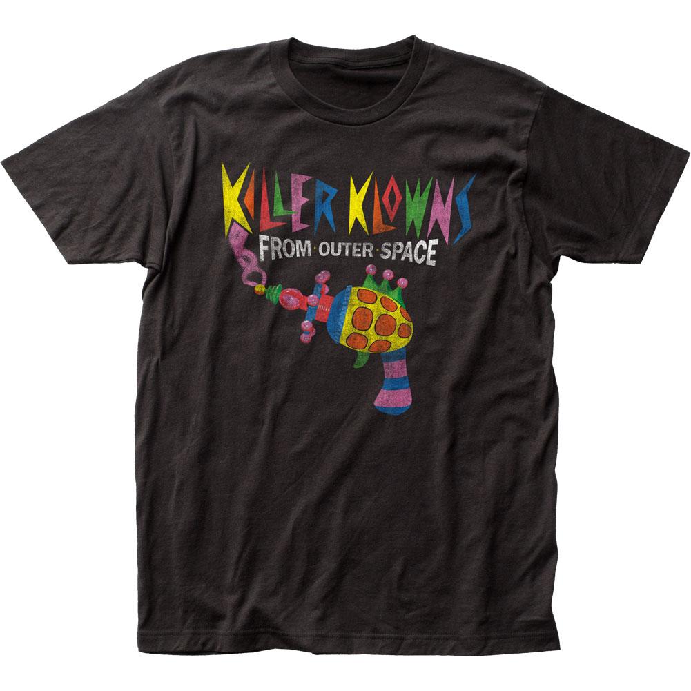 Killer Klowns From Outer Space Popcorn Gun Mens T Shirt Black