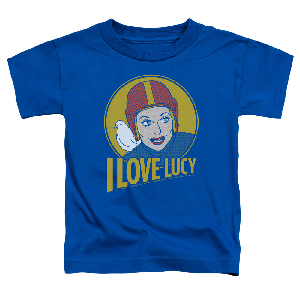 I Love Lucy Lb Super Comic Toddler Kids Youth T Shirt Royal Blue