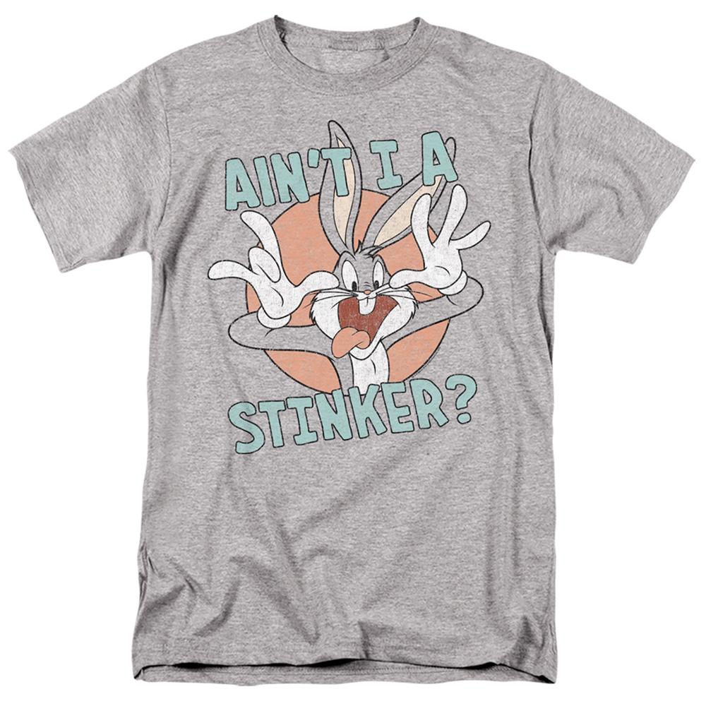 Looney Tunes Aint I a Stinker Mens T Shirt Athletic Heather