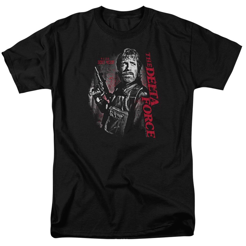Delta Force Black Ops Mens T Shirt Black