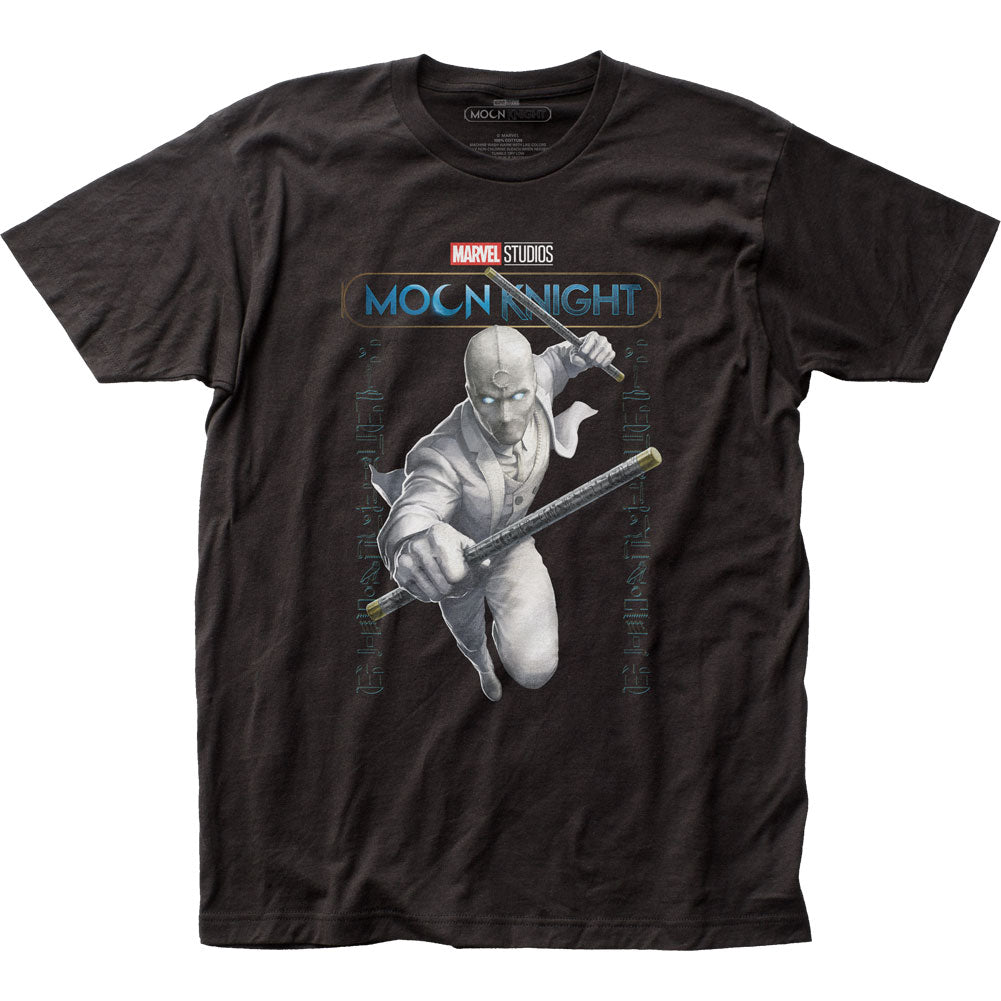 Moon Knight Mr. Knight Jump Mens T Shirt Black