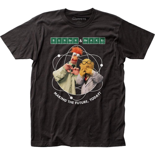 The Muppets Bunsen & Beaker Mens T Shirt Black