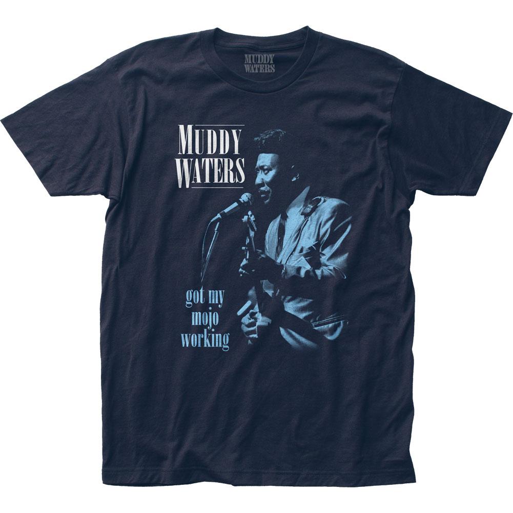 Muddy Waters Got My Mojo Working Mens T Shirt Navy
