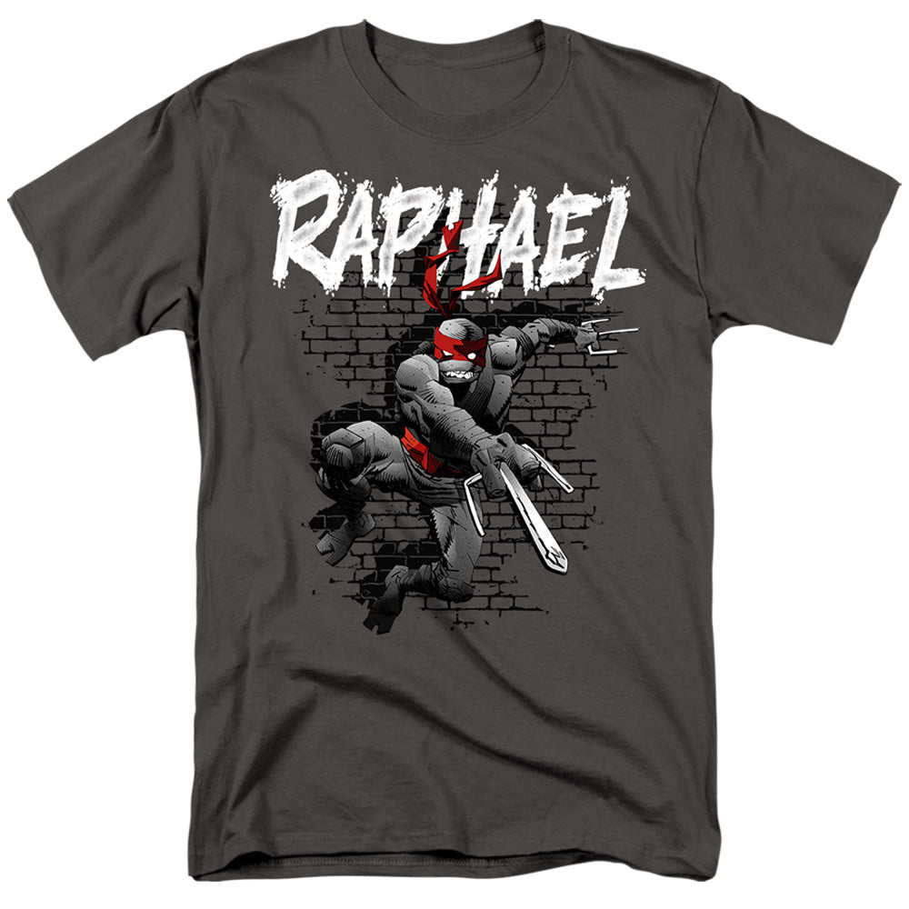 Teenage Mutant Ninja Turtles Teenage Mutant Ninja Turtles Raphael Mens T Shirt Charcoal