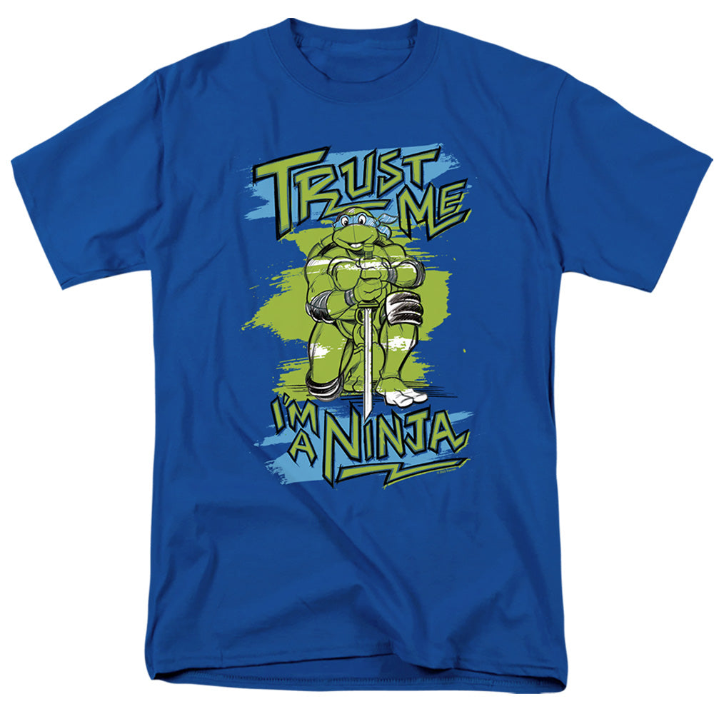 Teenage Mutant Ninja Turtles Trust Me, I’M A Ninja Mens T Shirt Royal Blue